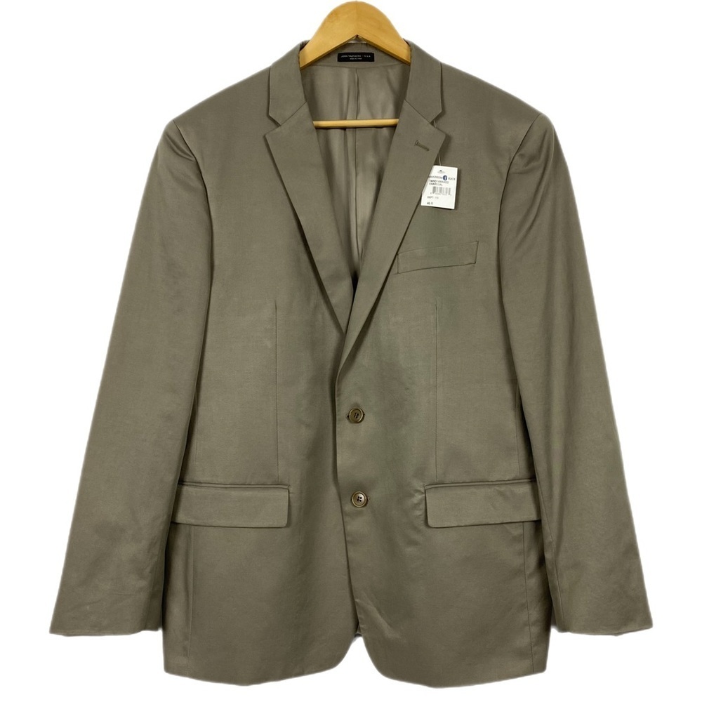 NWOT | John Varvatos Star USA Beige 2 Button Sport Coat Size 46R